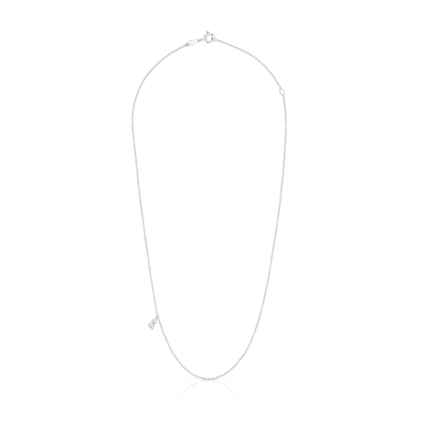 Collar de plata Bold Bear