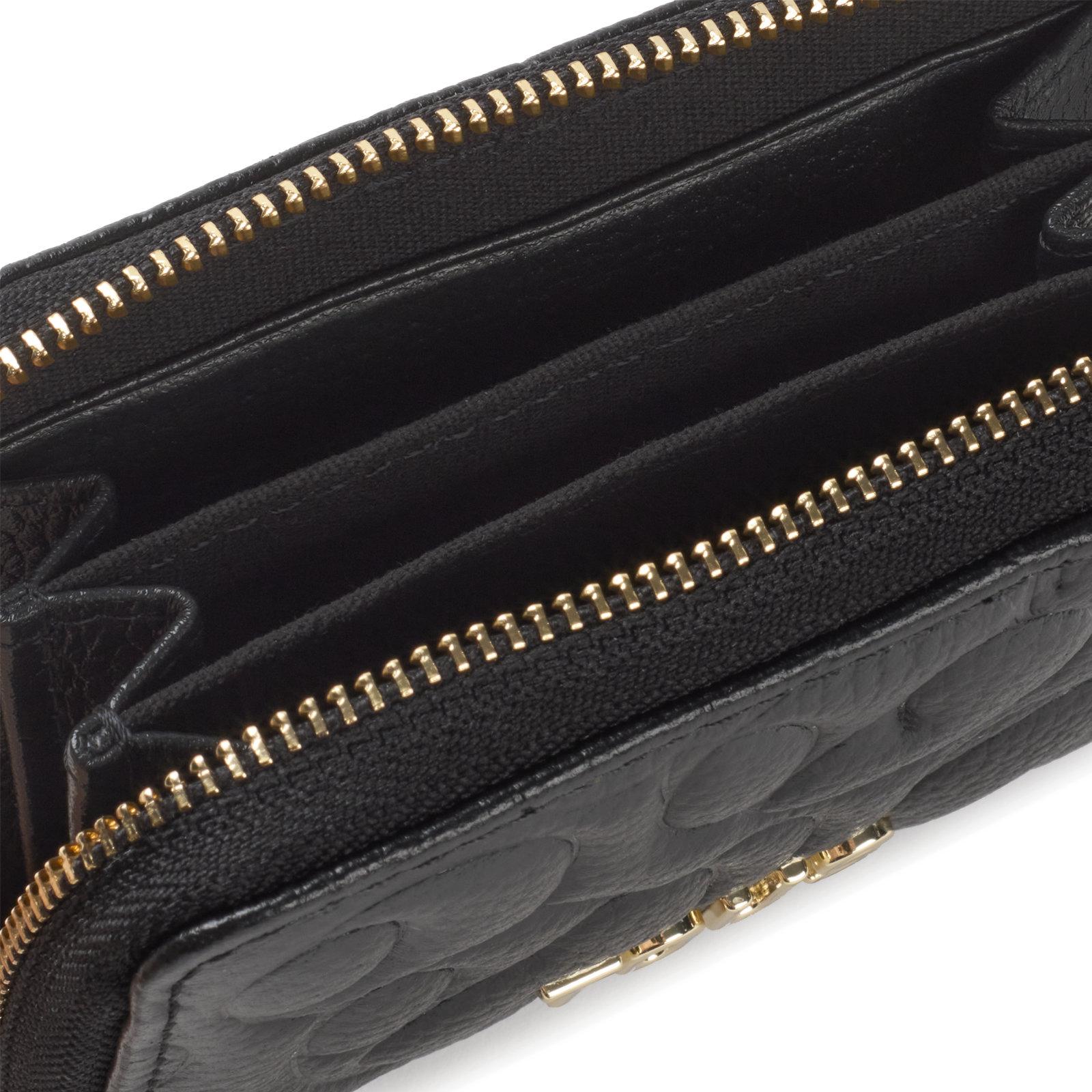 Monedero de piel negra TOUS Greta