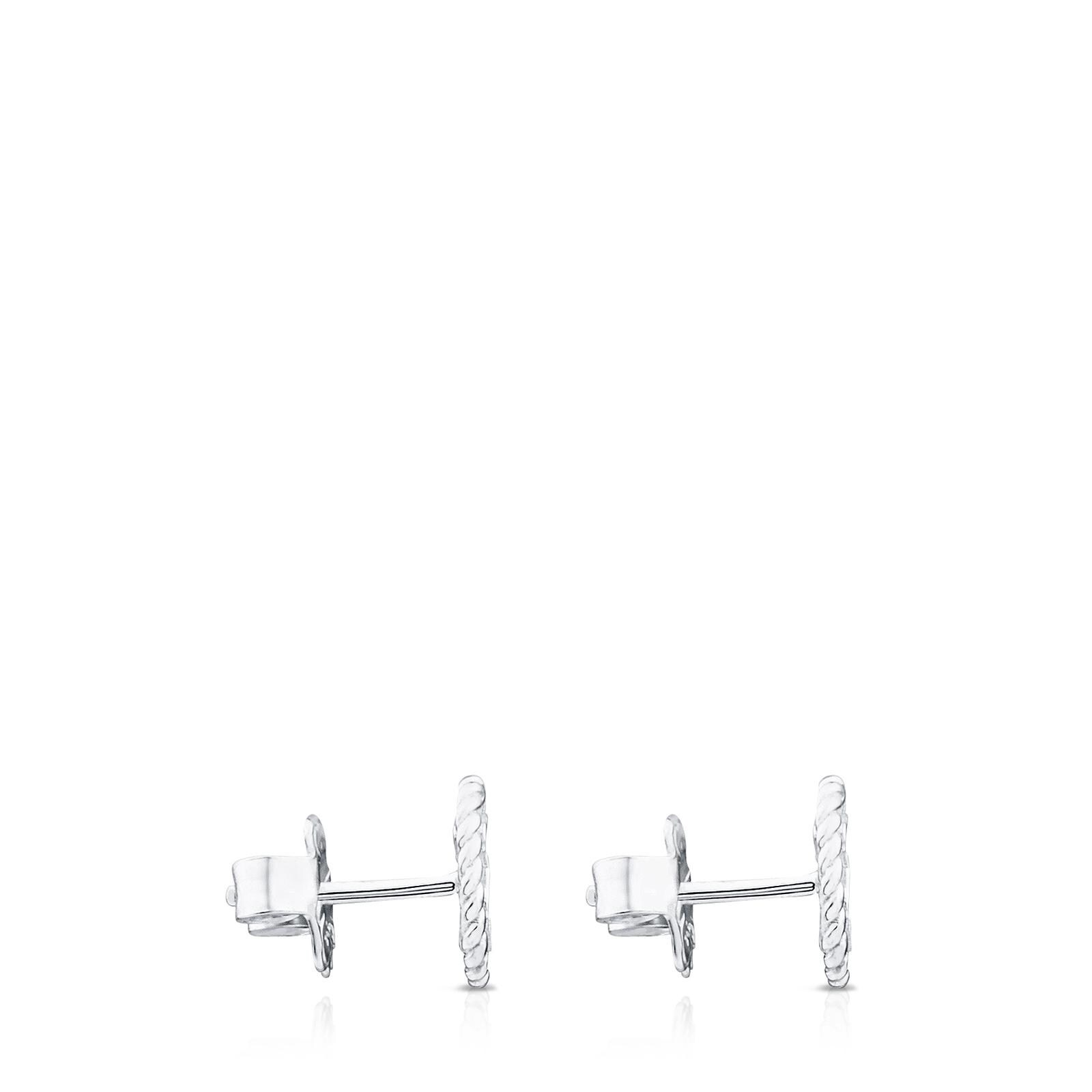 Pendientes de plata Camee