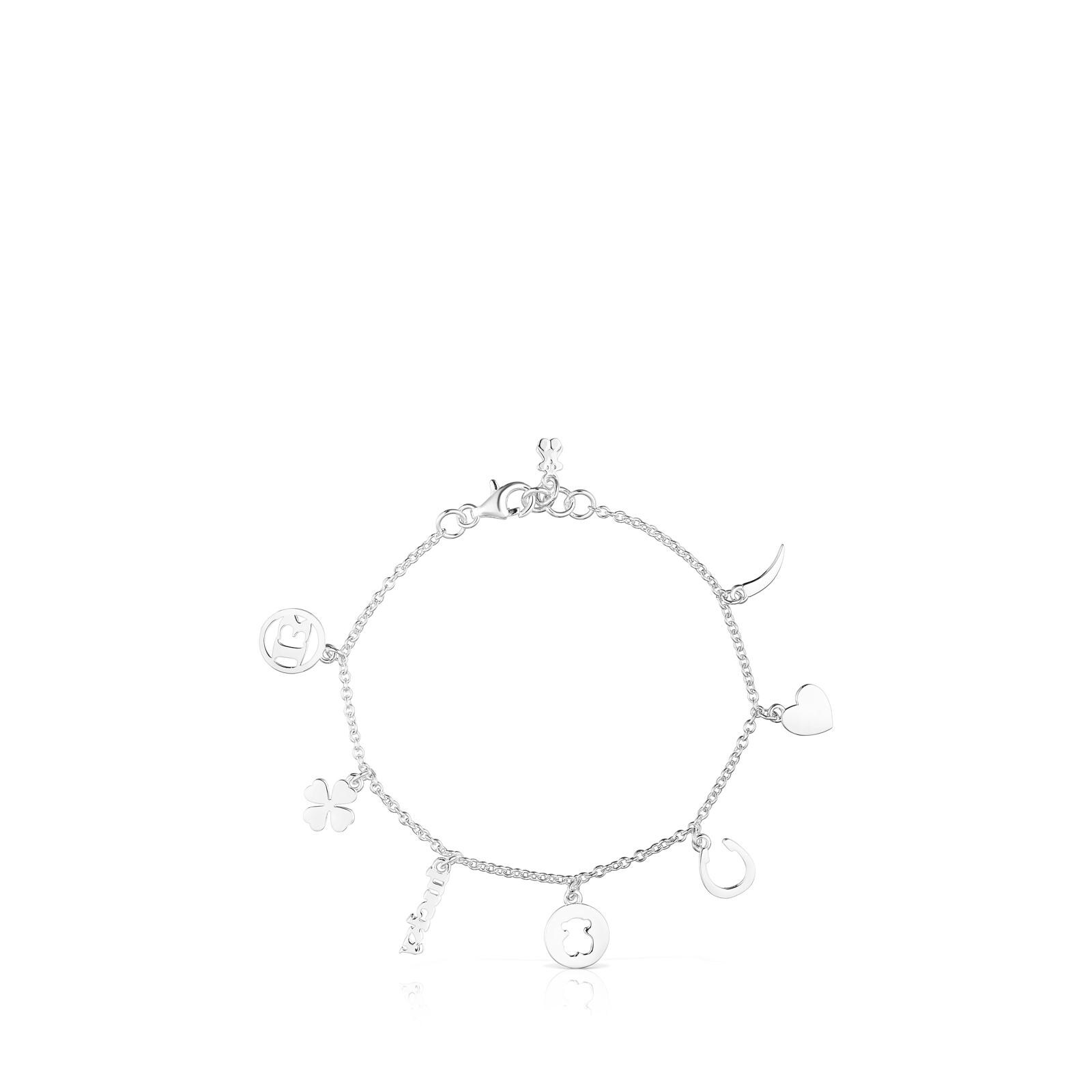Pulsera TOUS Good Vibes de plata