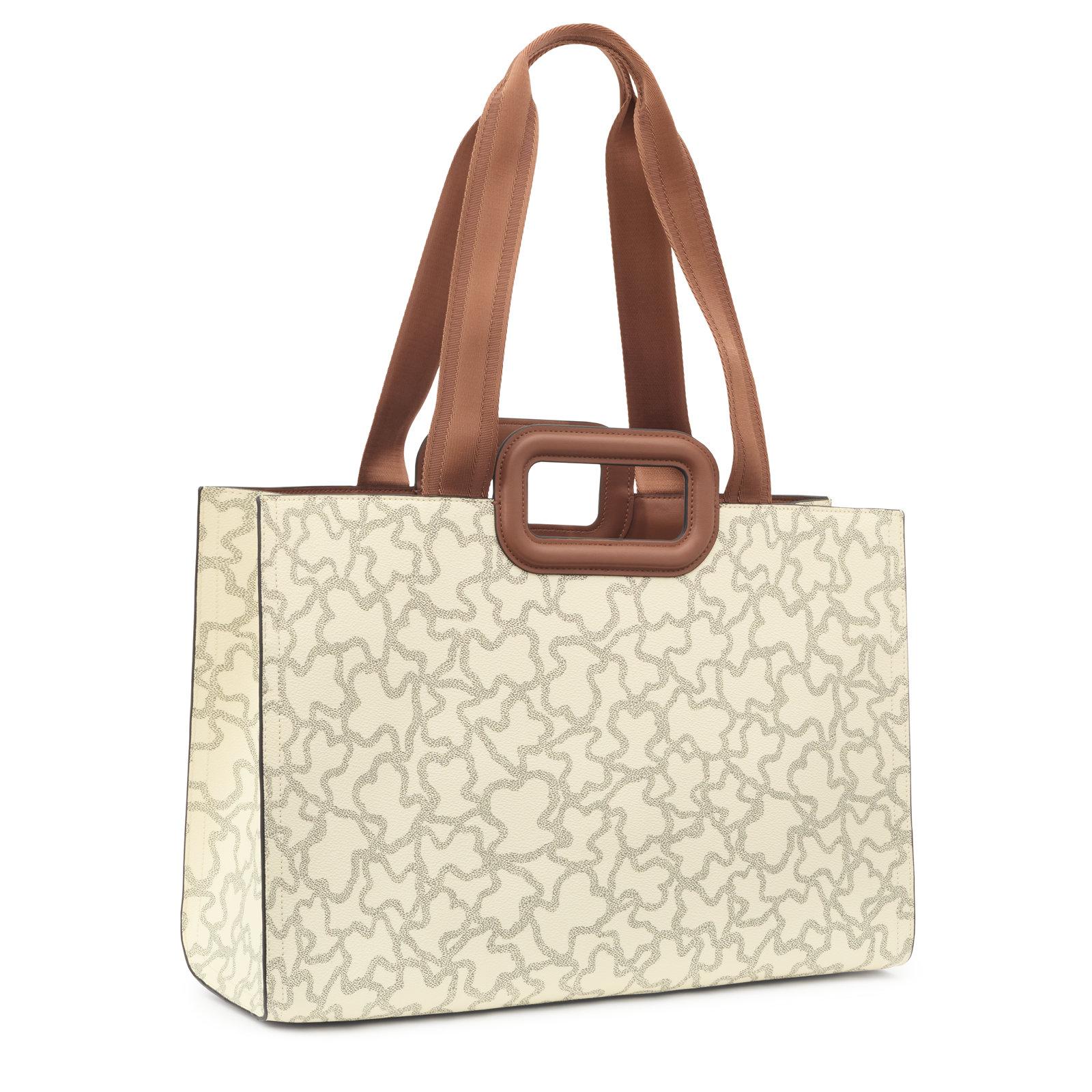 Shopper grande Amaya beige Kaos Icon