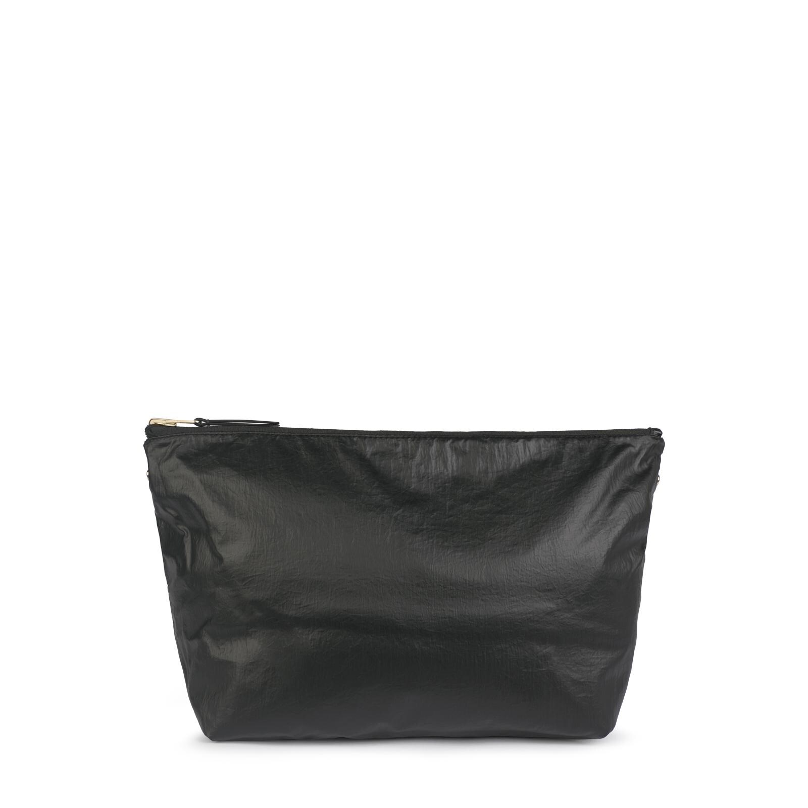 Bolsa pequeña reversible Kaos Shock rosa metalizado-negro