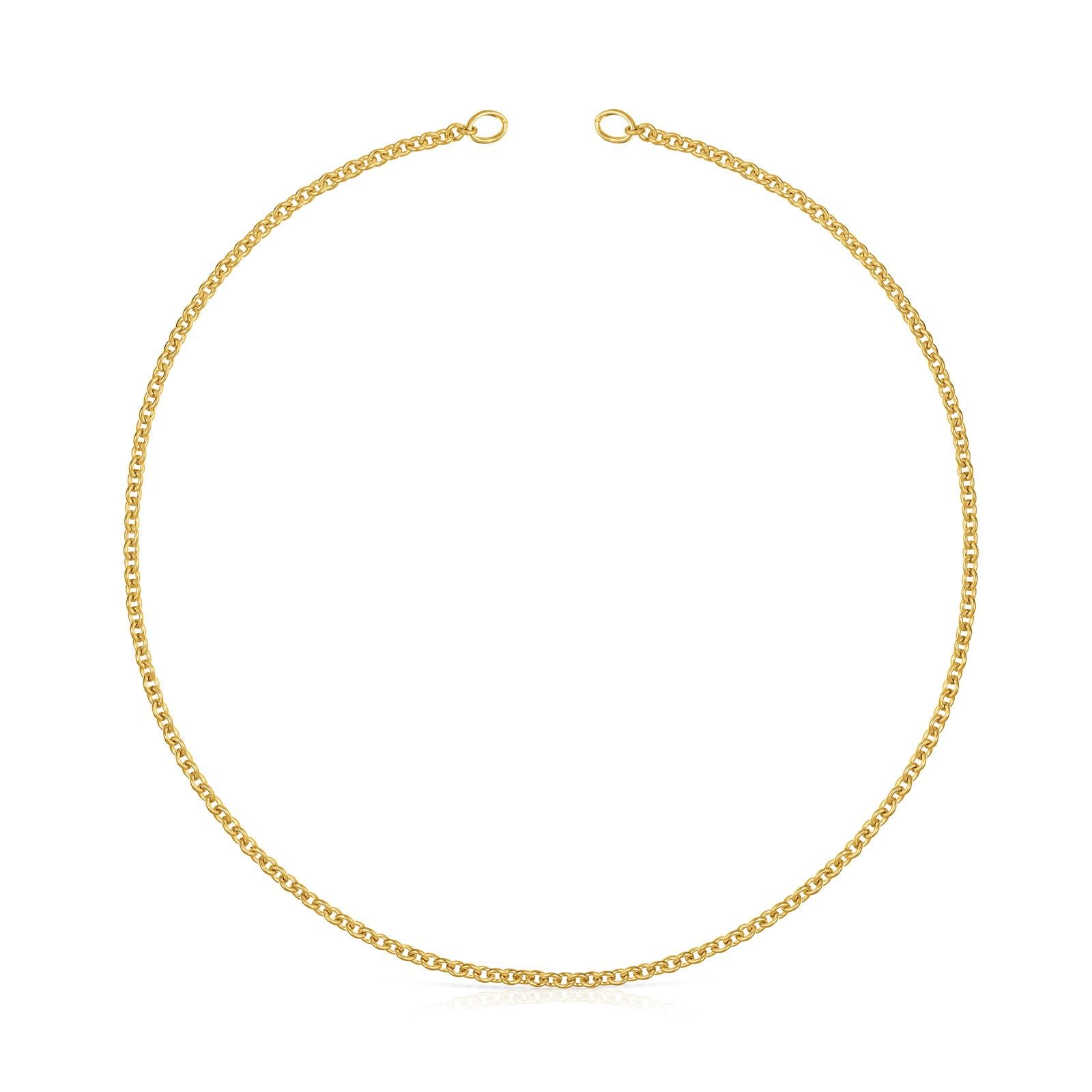 Gargantilla Hold de Plata Vermeil