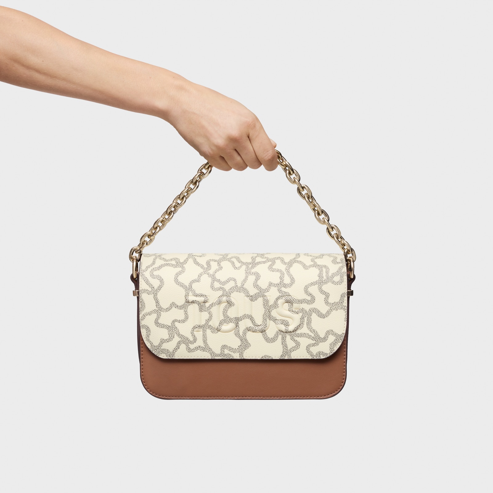 BANDOLERA M. CHAIN KAOS ICON CAMEL-BEIGE