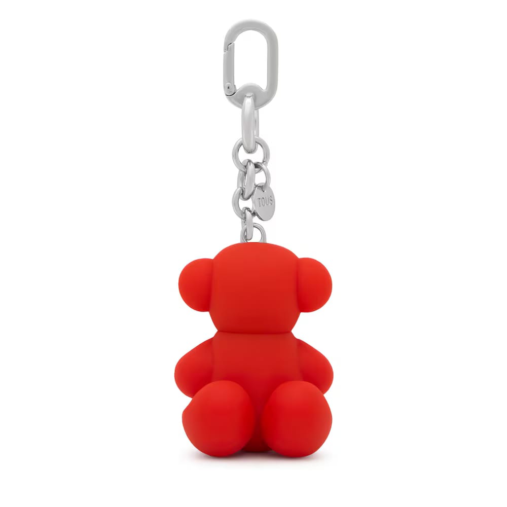 LLAVERO-PARFUM COVER BOLD BEAR ROJO