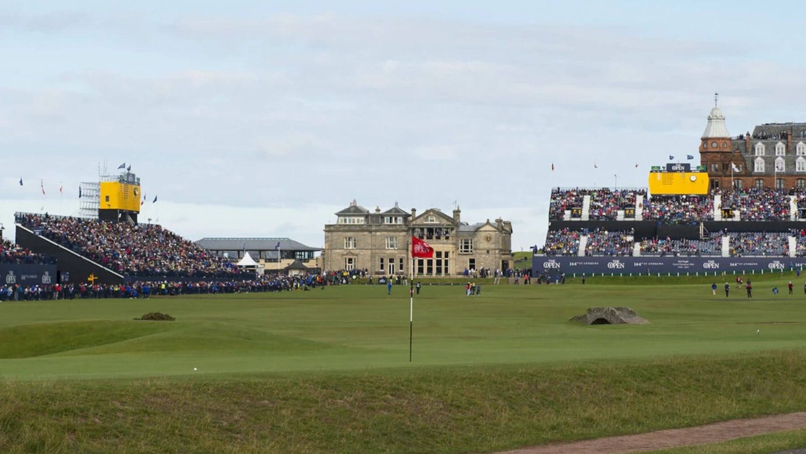 Una imagen de The Open, un torneo de golf con la colaboración de Rolex.
