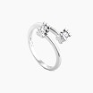 White gold rings