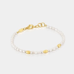 Pulseiras com pérolas