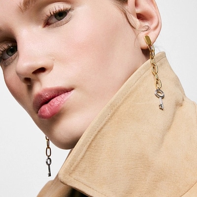 Серьги TOUS Charming Steel 1004641900