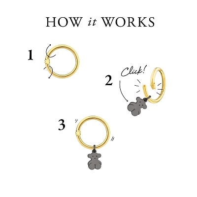Серьги TOUS Hold 712343000 - 4