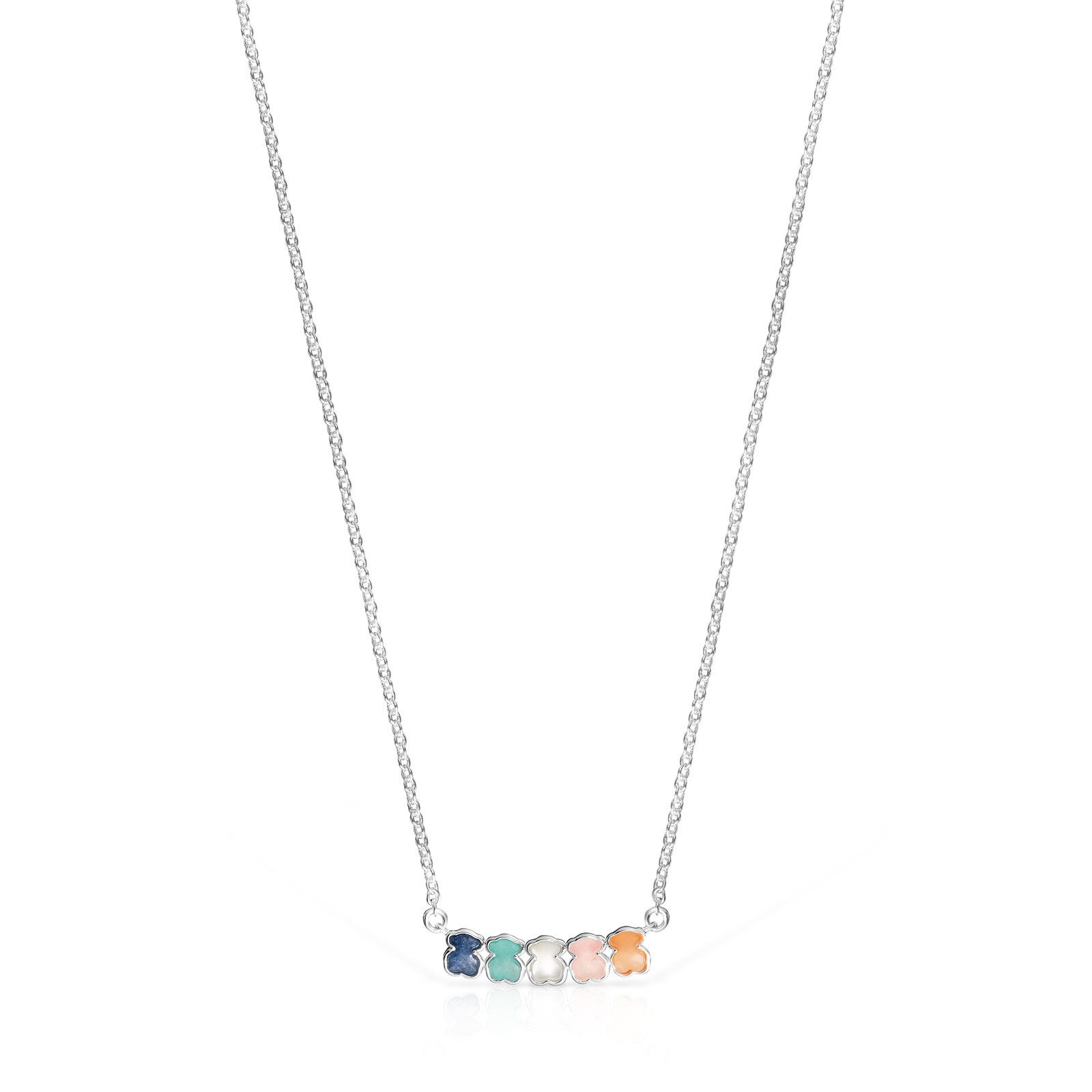 Колье tous Mini Onix. Колье tous Color, серебро арт. 115434540. Tous Mini Color колье. Тоус Mini Color