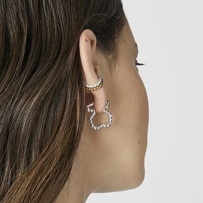 Сережки TOUS Twisted 1004377400 - 3