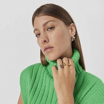 Сережки TOUS Plump 211543690 - 3