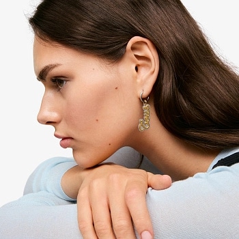 Сережки TOUS Charming Steel 1004657700 - 1
