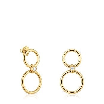 Сережки TOUS Straight LGD 1004622300