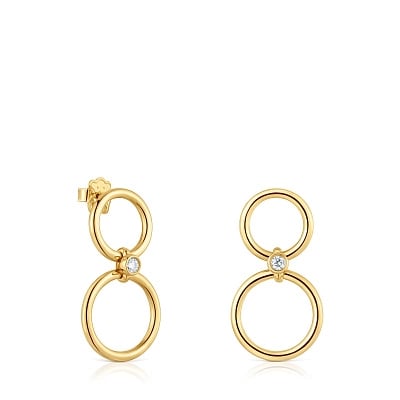 Сережки TOUS Straight LGD 1004622300