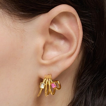 Сережки TOUS Icon Color LGG 1004491600 - 1